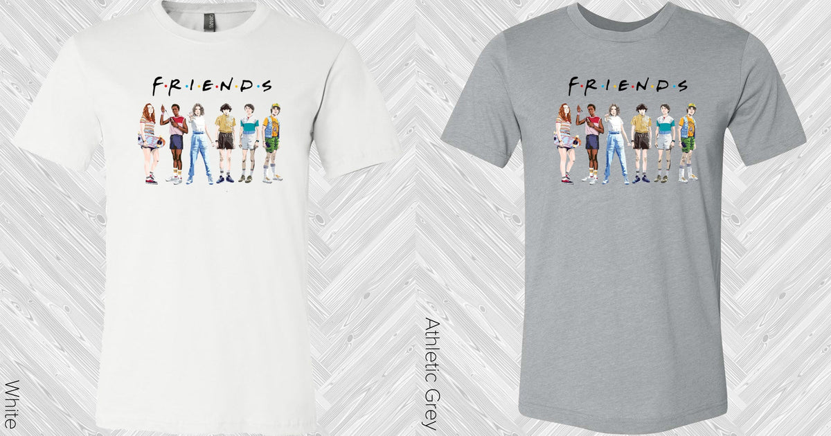 Friends Stranger Things Graphic Tee Graphic Tee