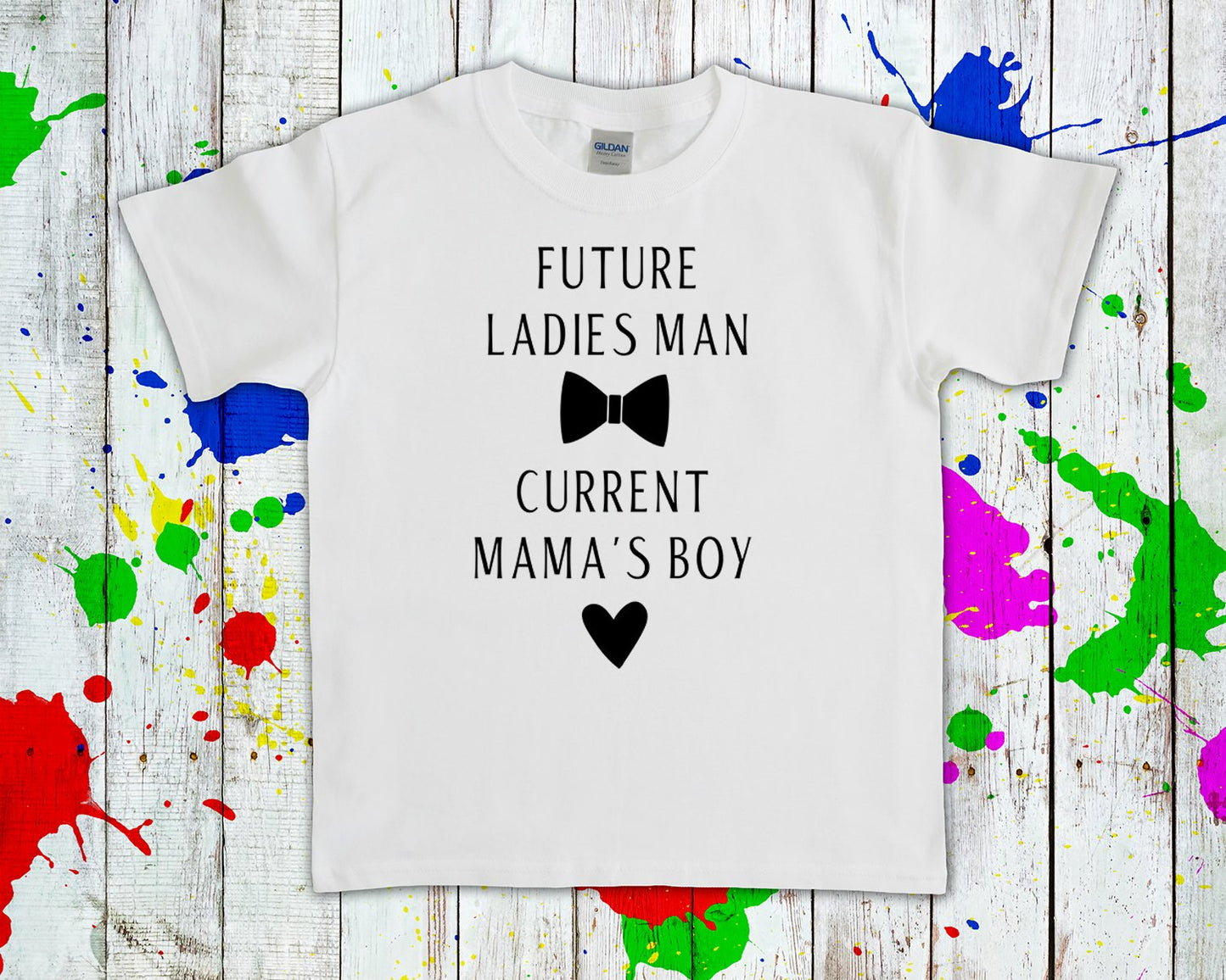 Future Ladies Man Current Mamas Boy Graphic Tee Graphic Tee