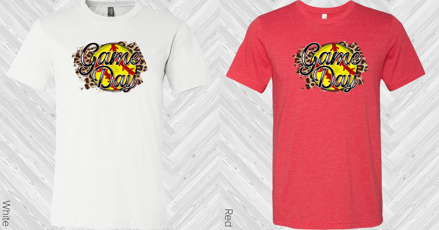 Game Day Softball Graphic Tee Graphic Tee