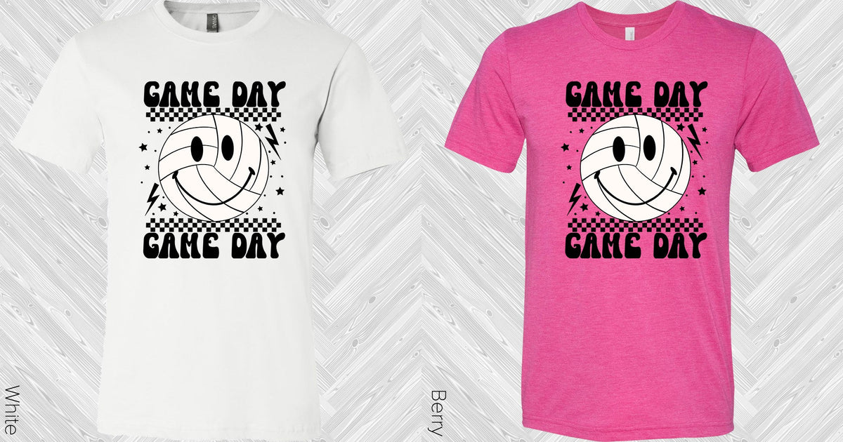Game Day Volleyball Graphic Tee Graphic Tee