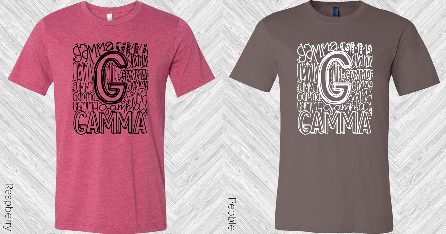 Gamma Subway Art Graphic Tee Graphic Tee