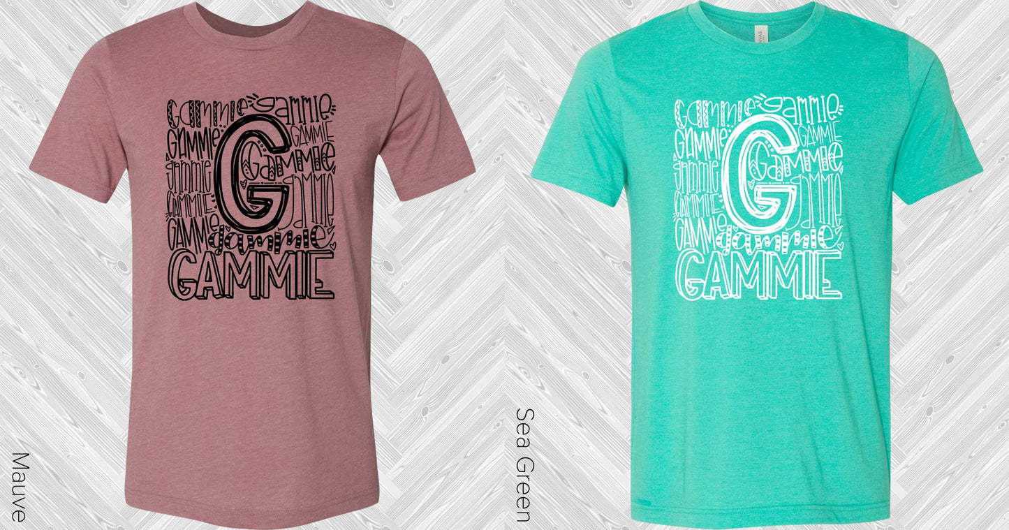 Gammie Subway Art Graphic Tee Graphic Tee