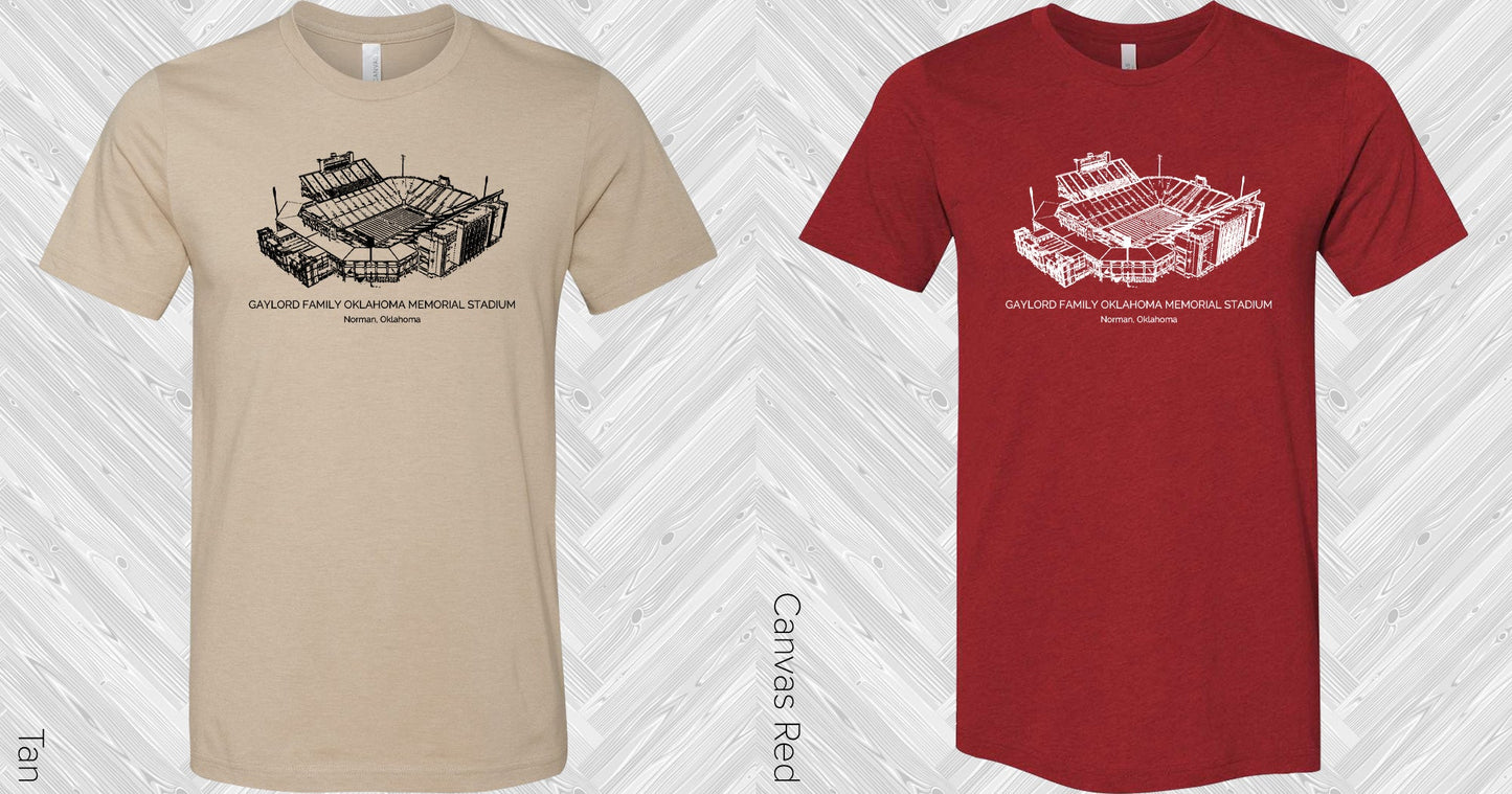Gaylord Family Oklahoma Memorial Stadium Graphic Tee Graphic Tee