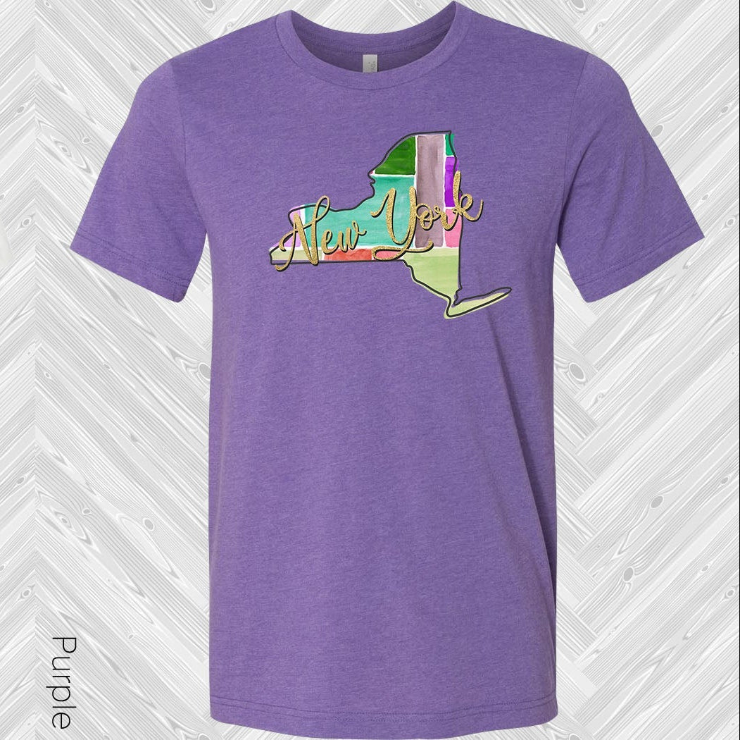 Geometric State Graphic Tee Graphic Tee