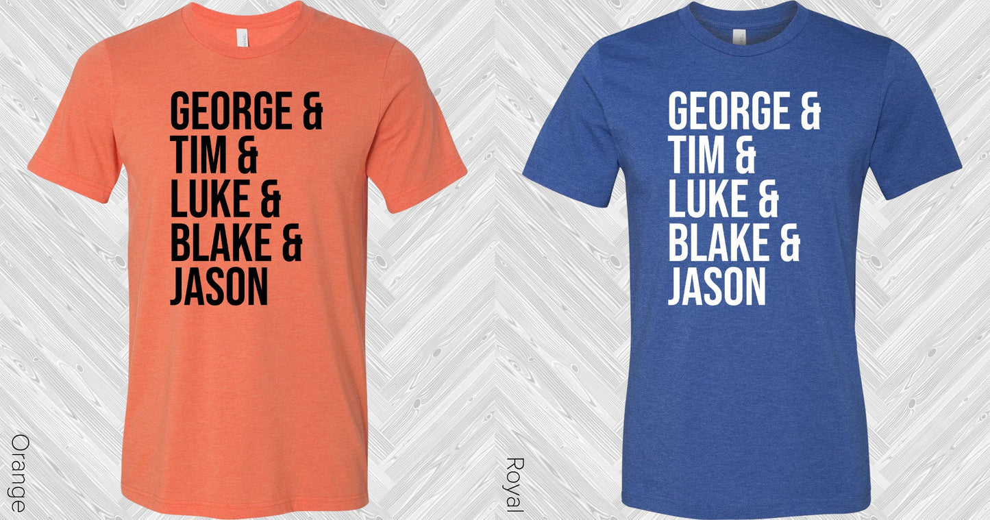George & Tim Luke Blake Jason Graphic Tee Graphic Tee