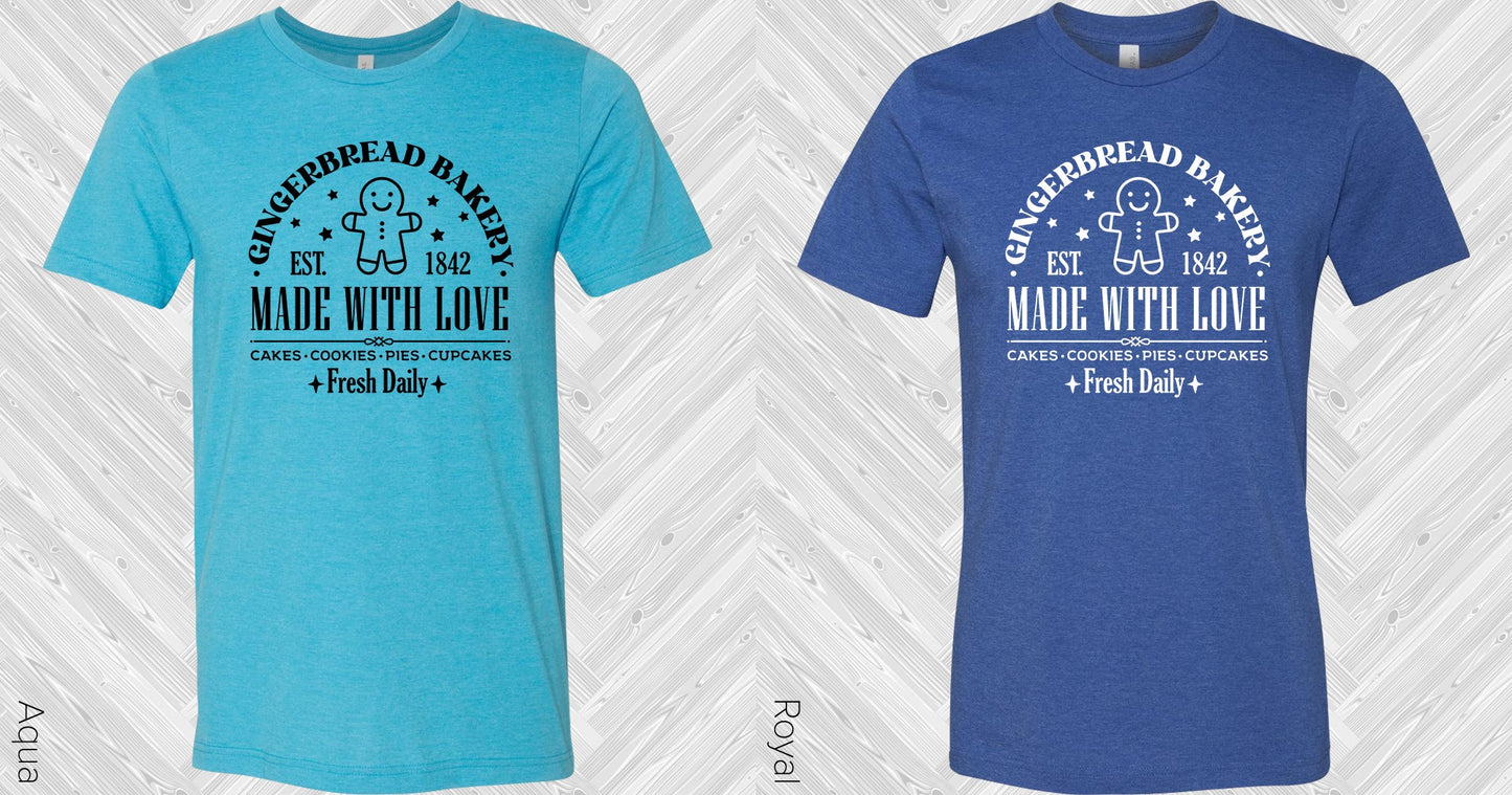 Gingerbread Bakery Graphic Tee Graphic Tee