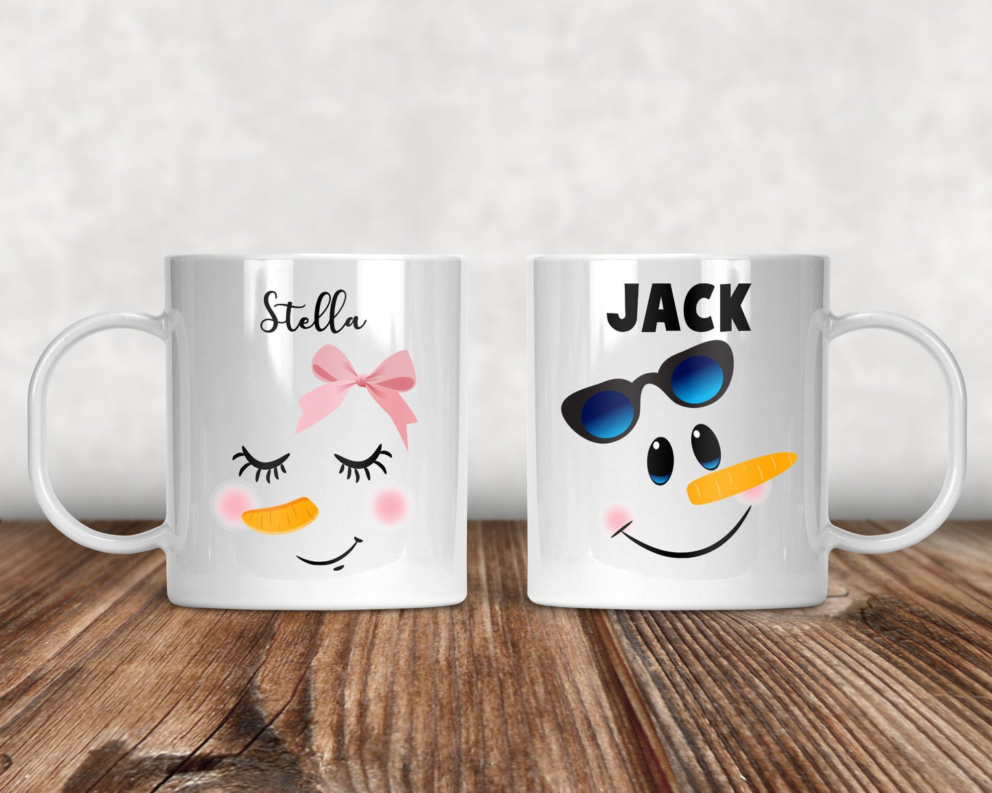 Boy Snowman Mug Coffee