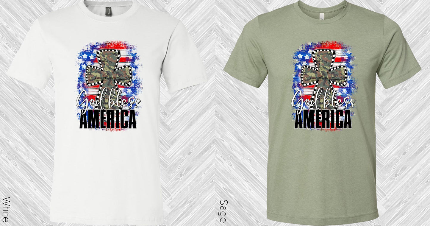 God Bless America Graphic Tee Graphic Tee