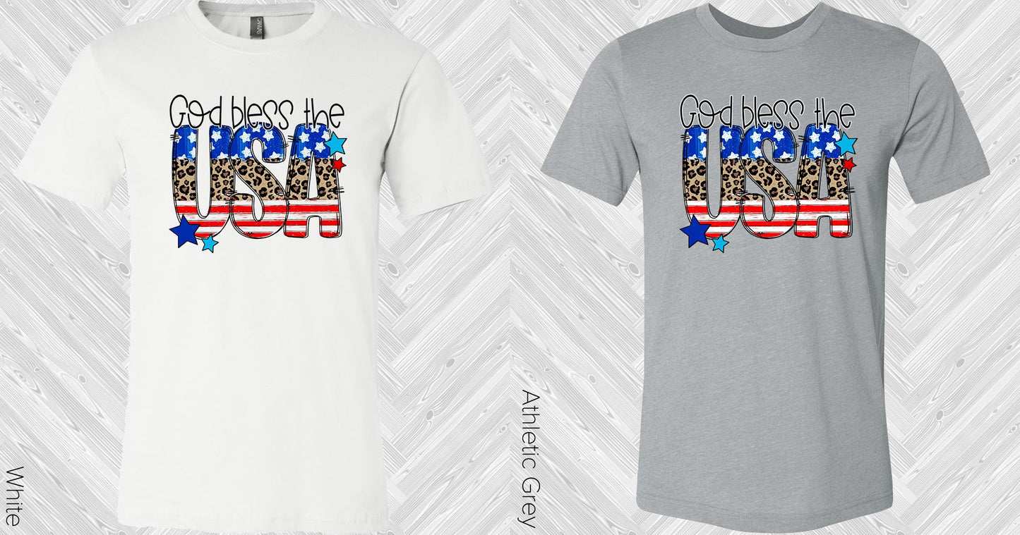 God Bless The Usa Graphic Tee Graphic Tee