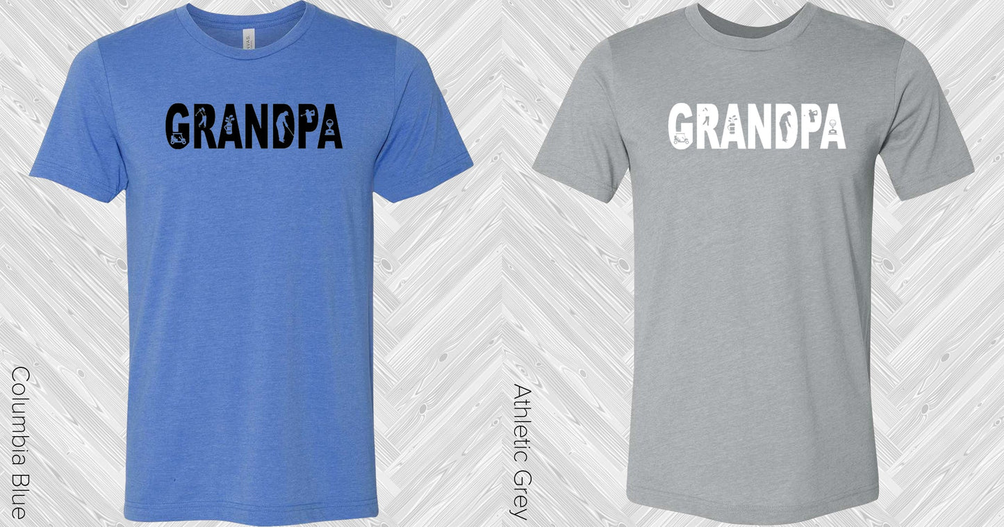 Golf Grandpa Graphic Tee Graphic Tee