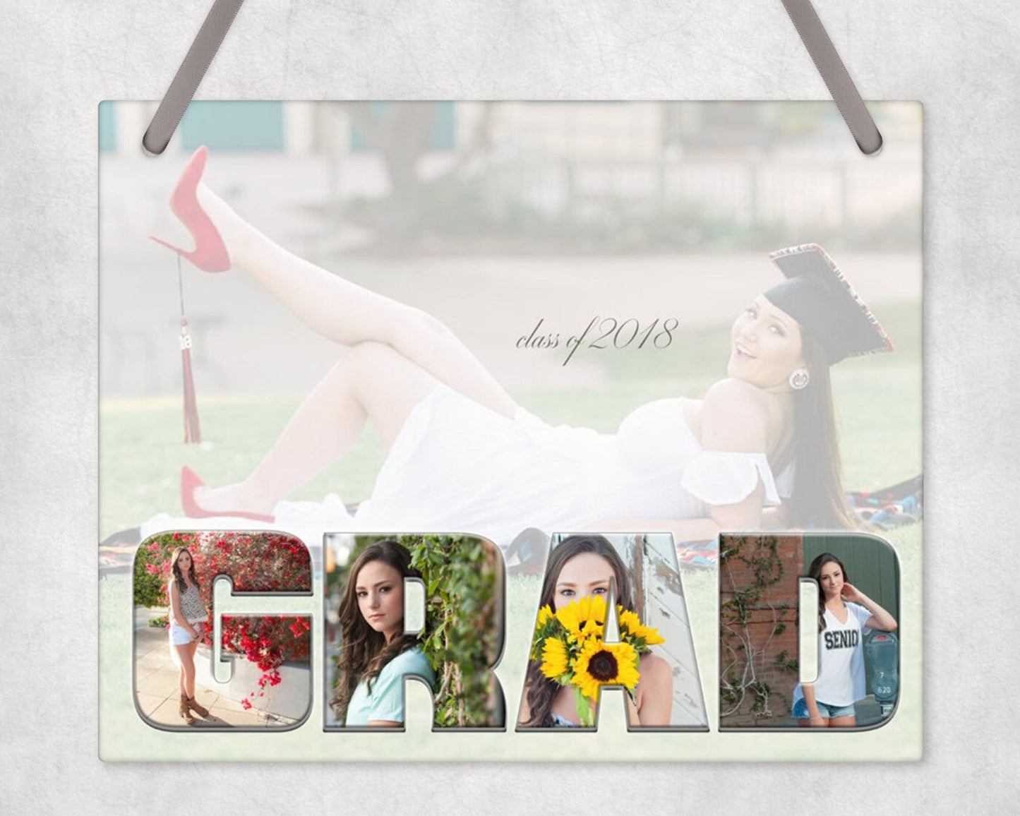 Grad Wall Sign Hanging