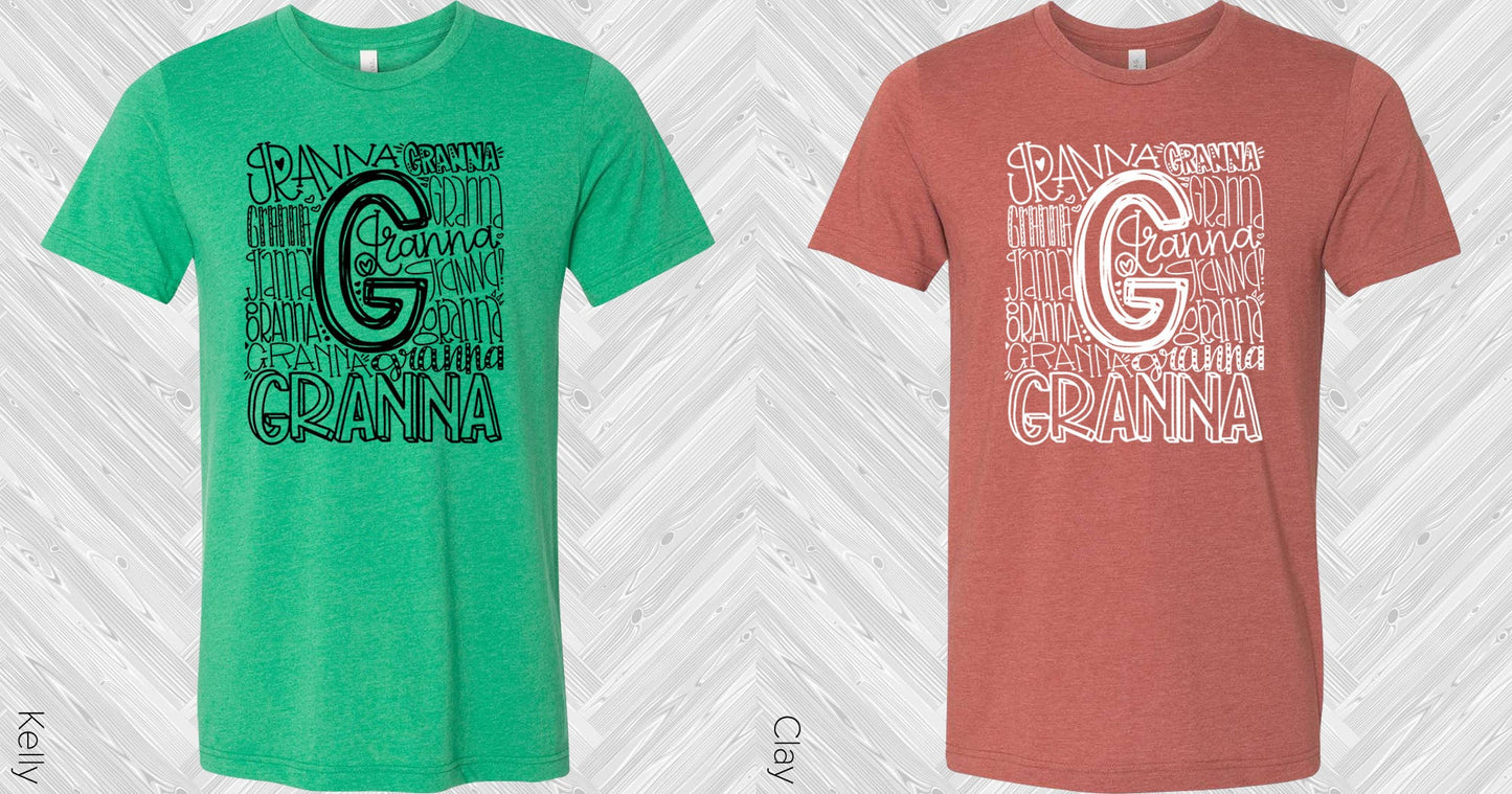 Granna Subway Art Graphic Tee Graphic Tee