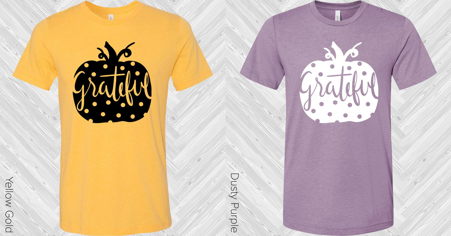 Grateful Pumpkin Graphic Tee Graphic Tee