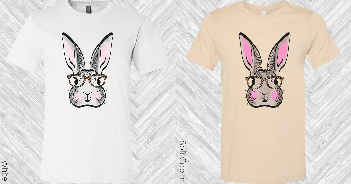 Grey Bunny Graphic Tee Graphic Tee