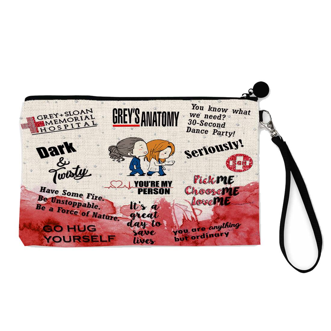 Greys Anatomy Wristlet