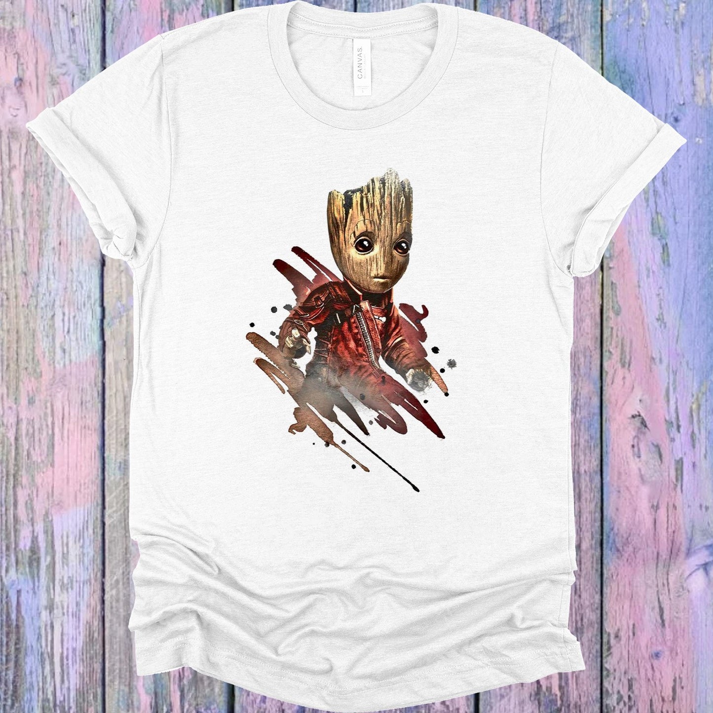 Groot Watercolor Graphic Tee Graphic Tee