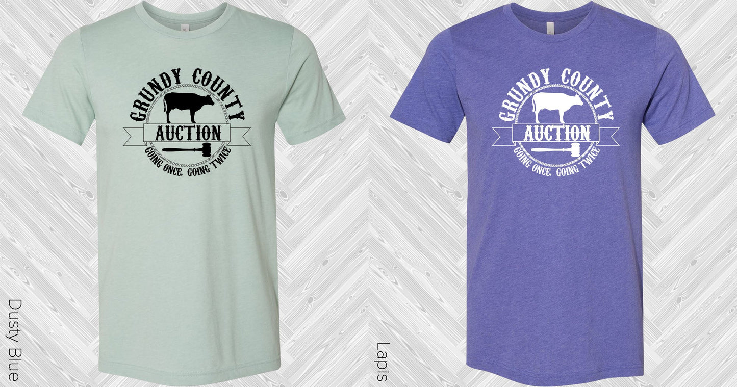 Grundy County Auction Graphic Tee Graphic Tee