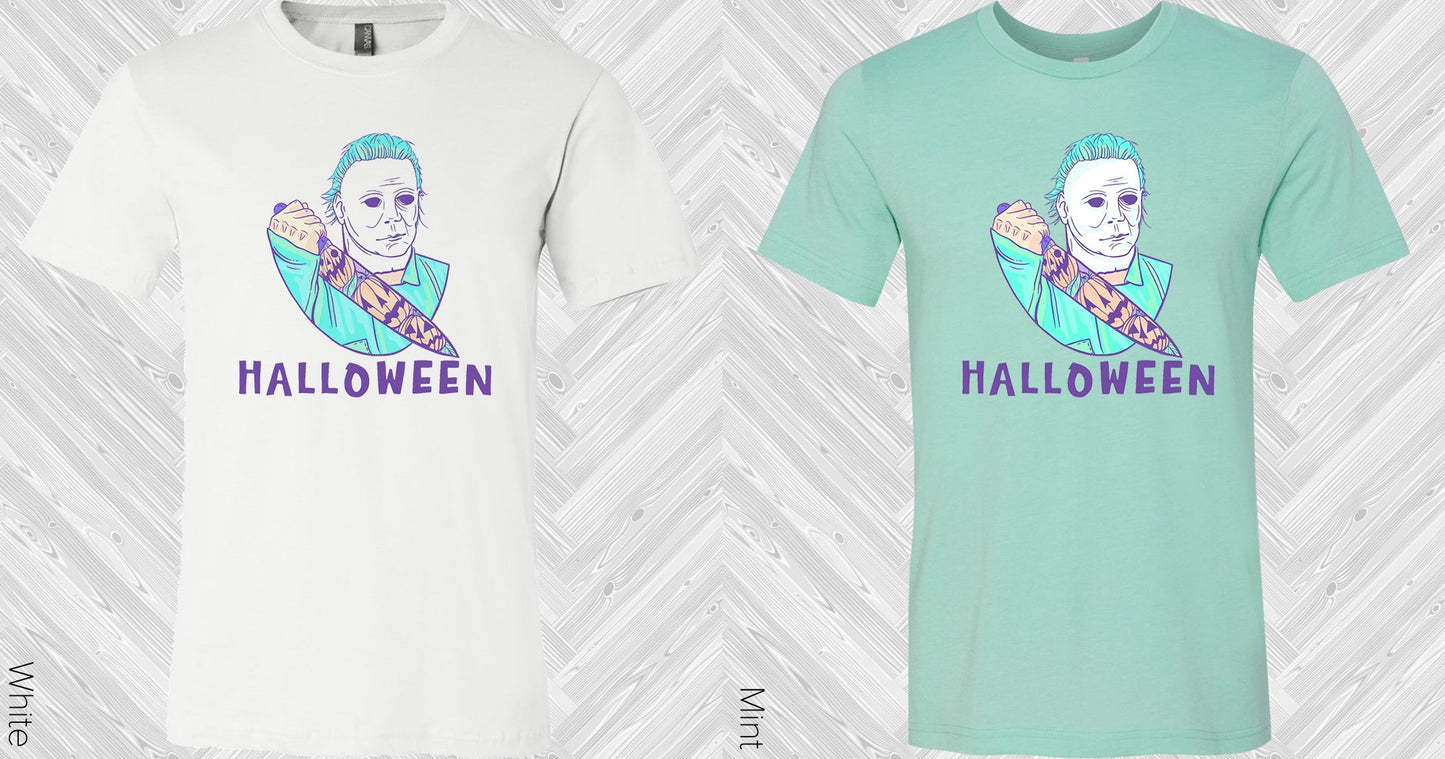 Halloween Michael Myers Graphic Tee Graphic Tee