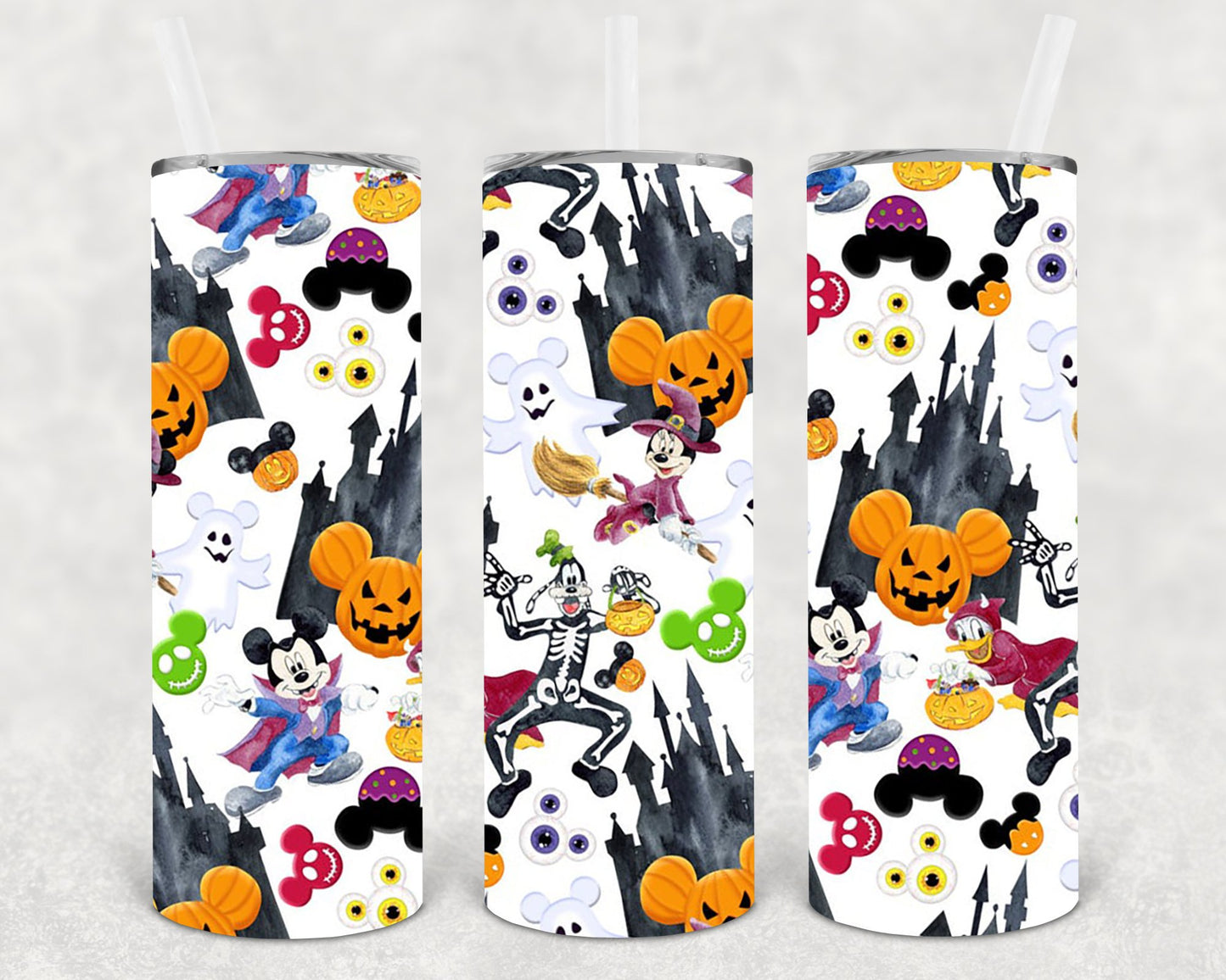 Disney Halloween 20 Oz Skinny Tumbler