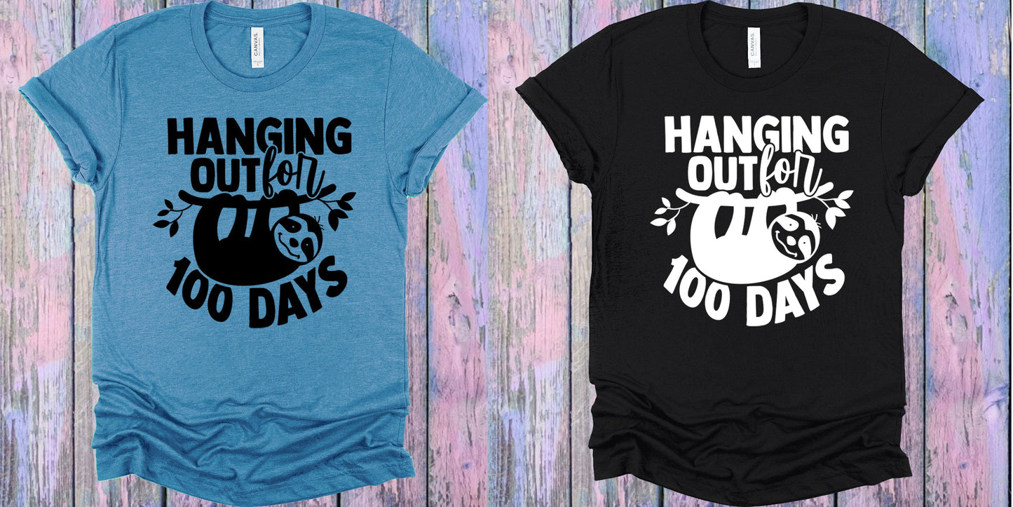 Hanging Out For 100 Days Graphic Tee Graphic Tee