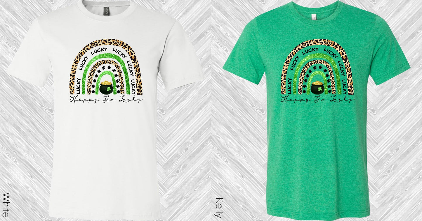 Happy Go Lucky Graphic Tee Graphic Tee