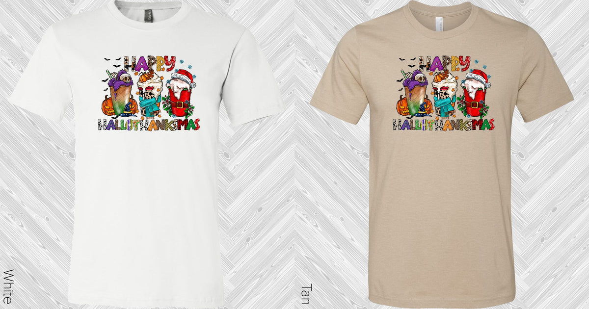 Happy Hallothanksmas Graphic Tee Graphic Tee