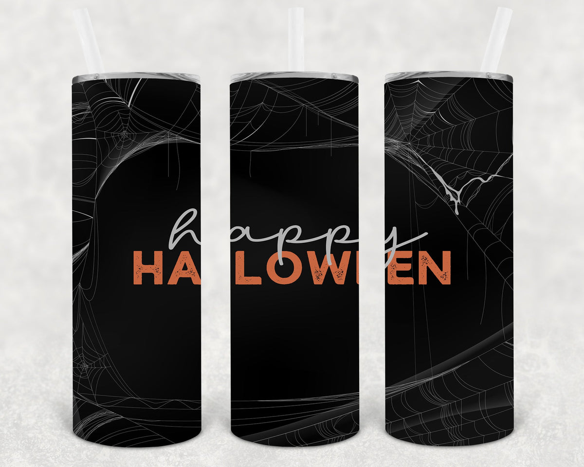 Happy Halloween 20 Oz Skinny Tumbler