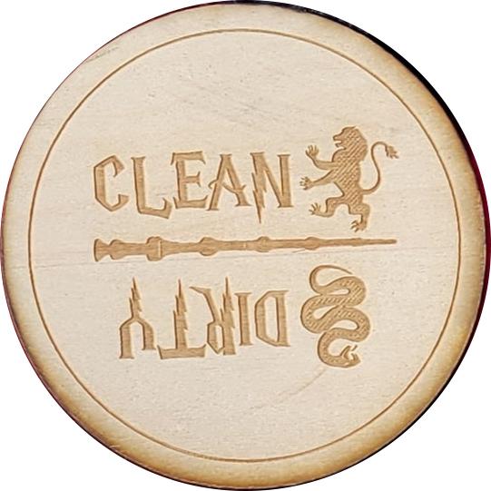 Harry Potter Dirty/clean Dishwasher Magnet