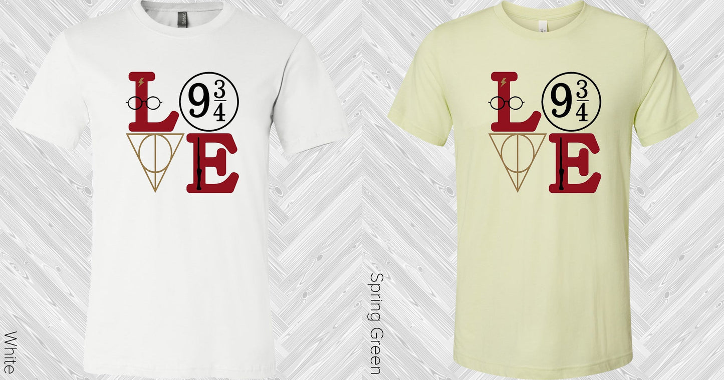 Harry Potter: Love Graphic Tee Graphic Tee
