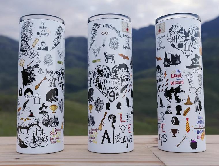 Harry Potter 20 Oz Skinny Tumbler