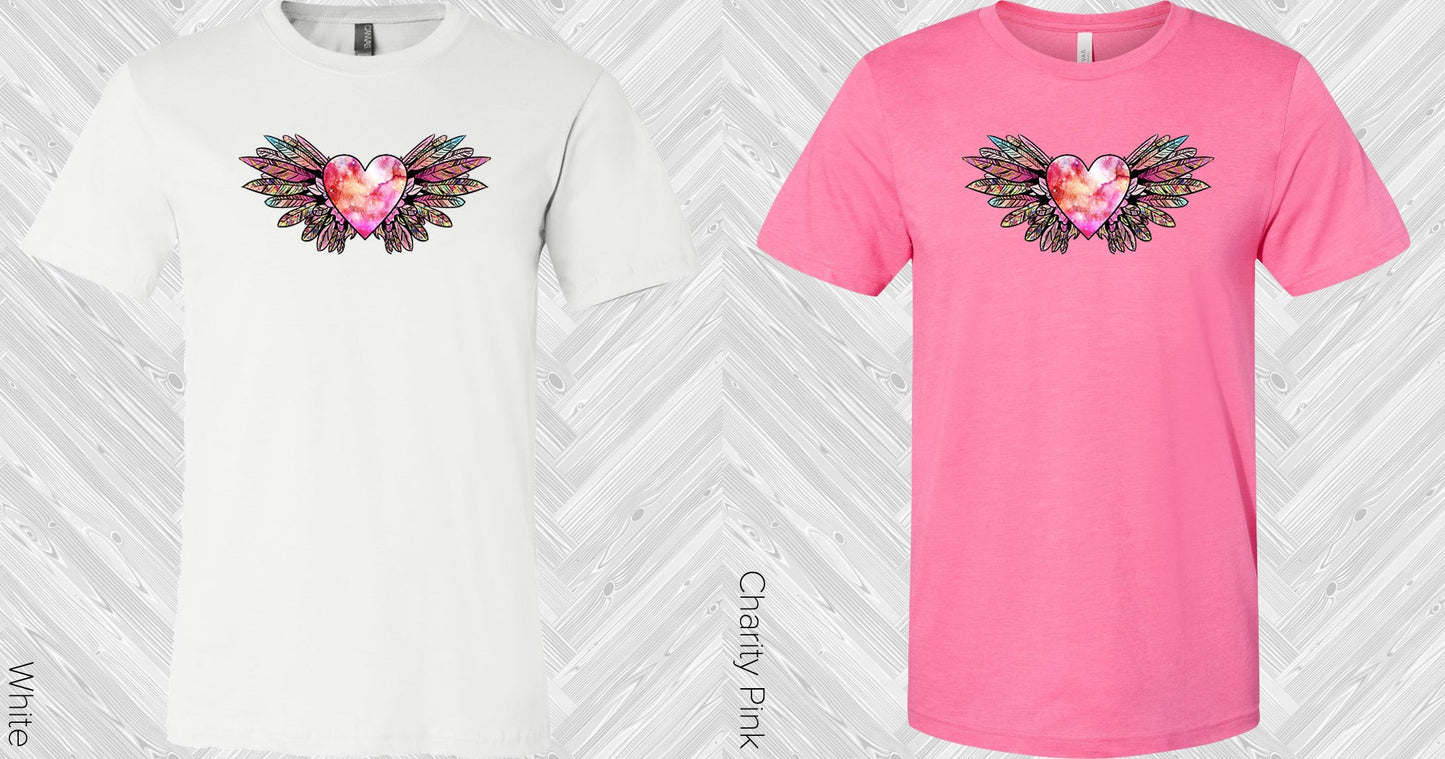 Heart Wings Graphic Tee Graphic Tee