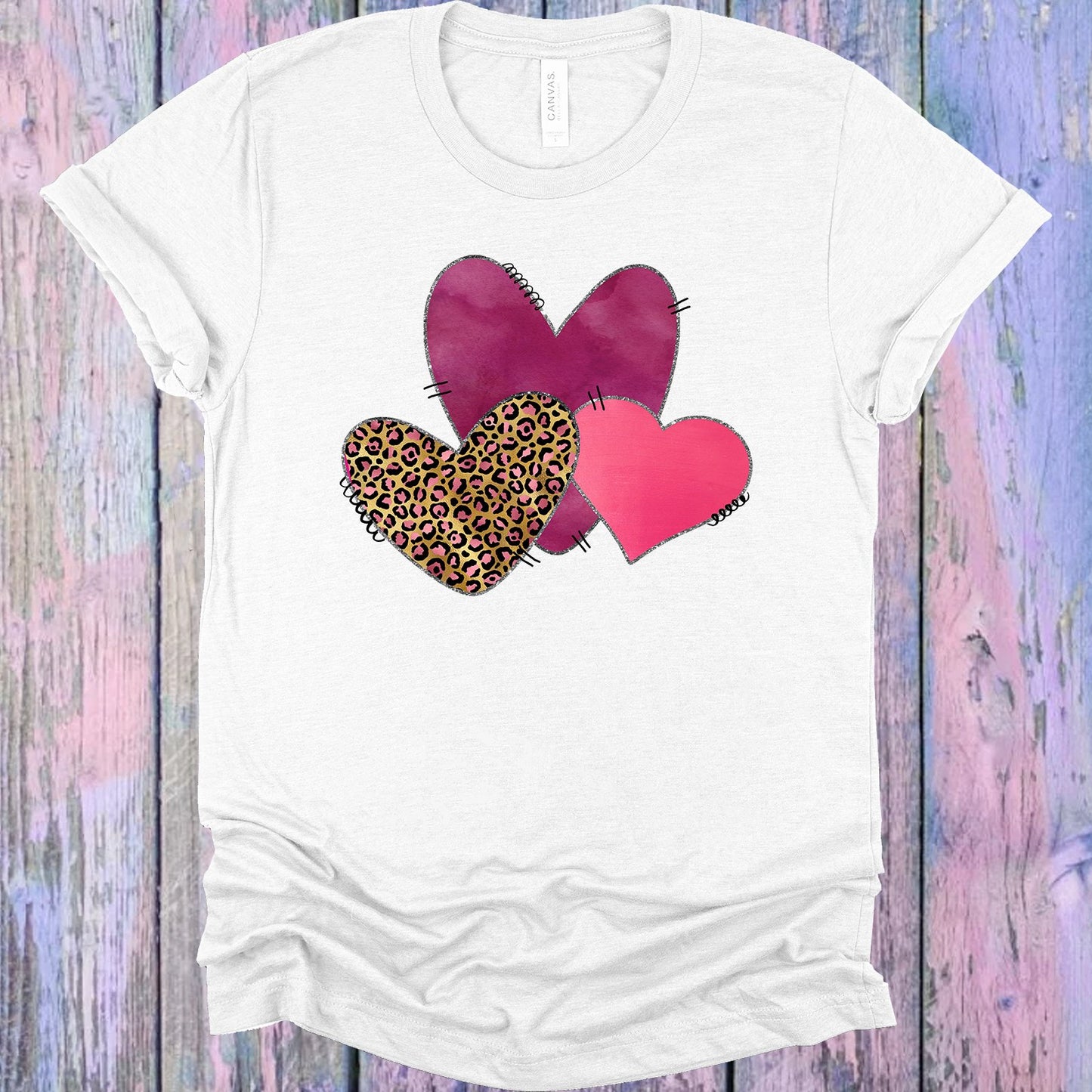 Hearts Graphic Tee Graphic Tee