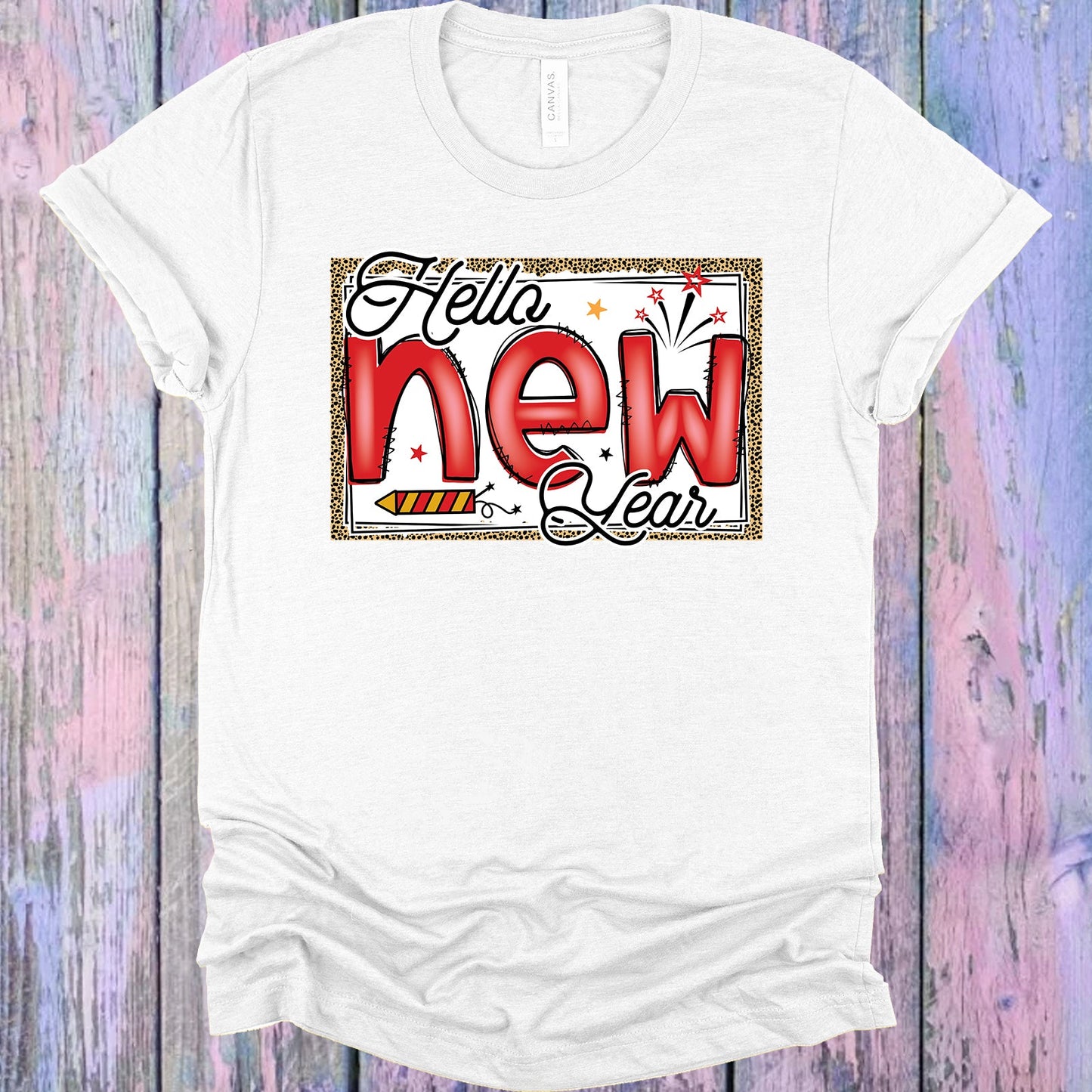 Hello New Year Graphic Tee Graphic Tee