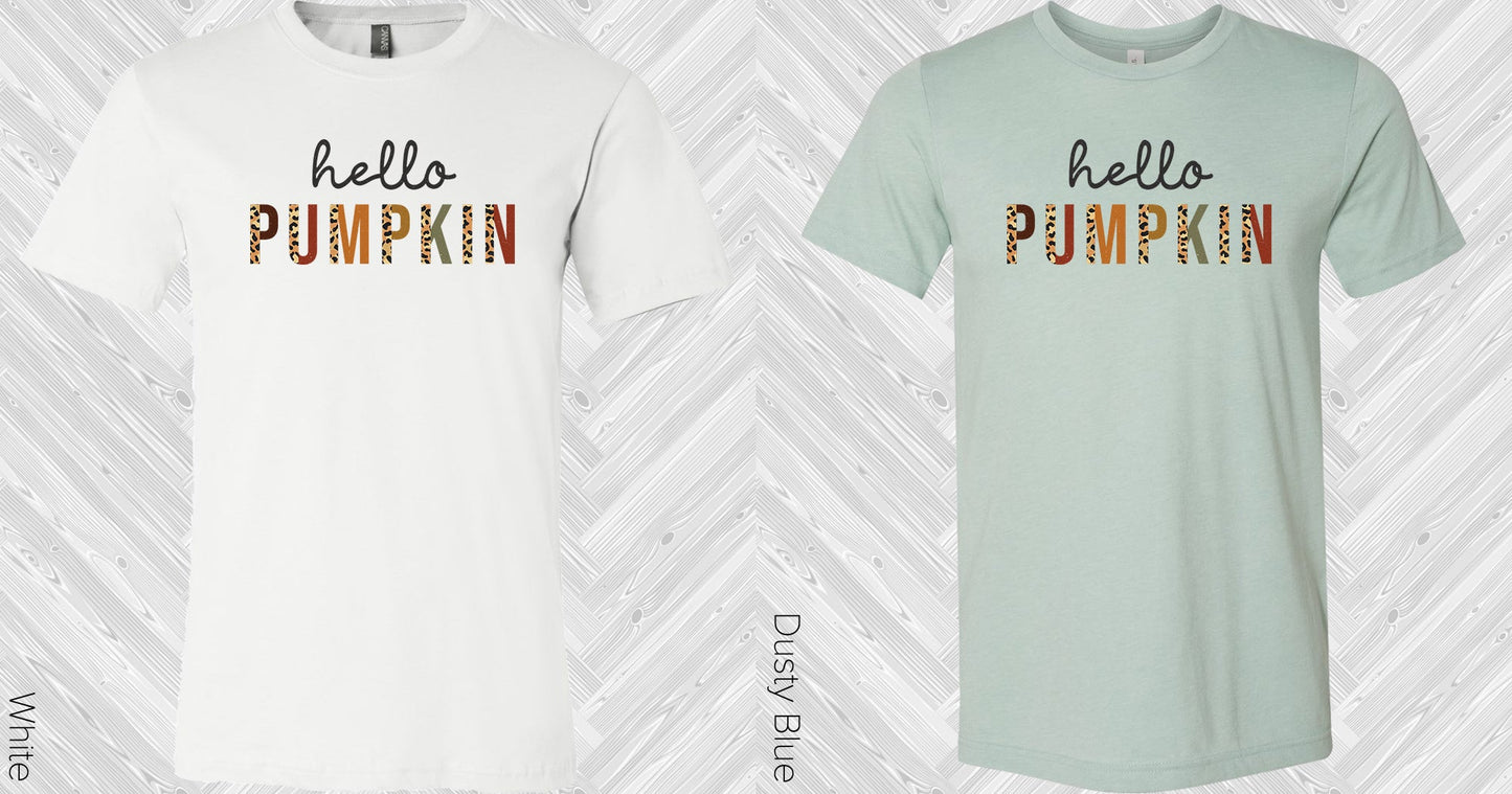 Hello Pumpkin Graphic Tee Graphic Tee
