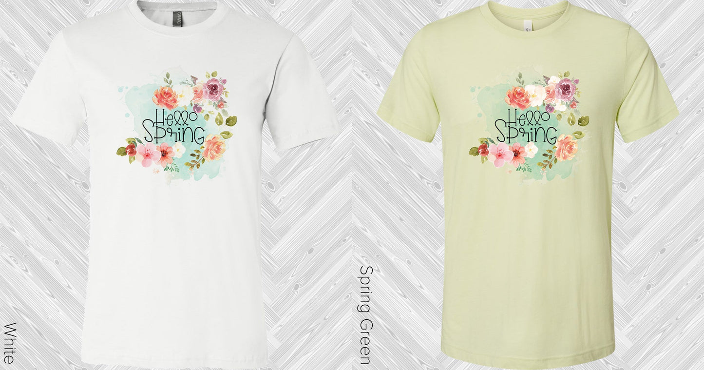 Hello Spring Graphic Tee Graphic Tee