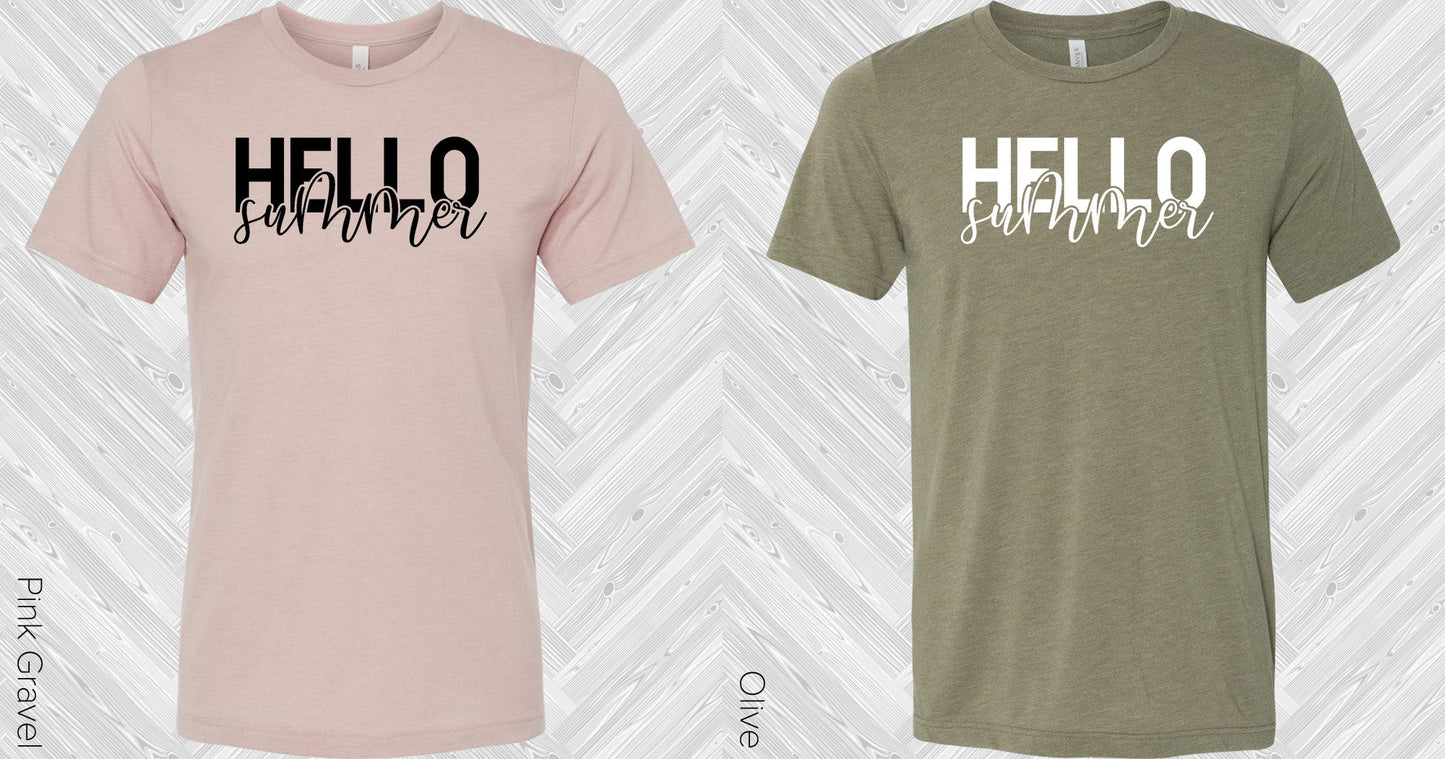 Hello Summer Graphic Tee Graphic Tee