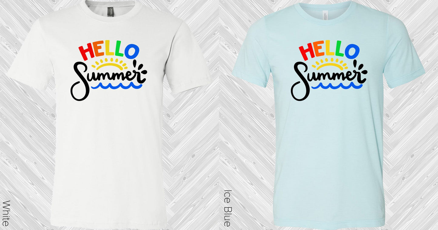 Hello Summer Graphic Tee Graphic Tee
