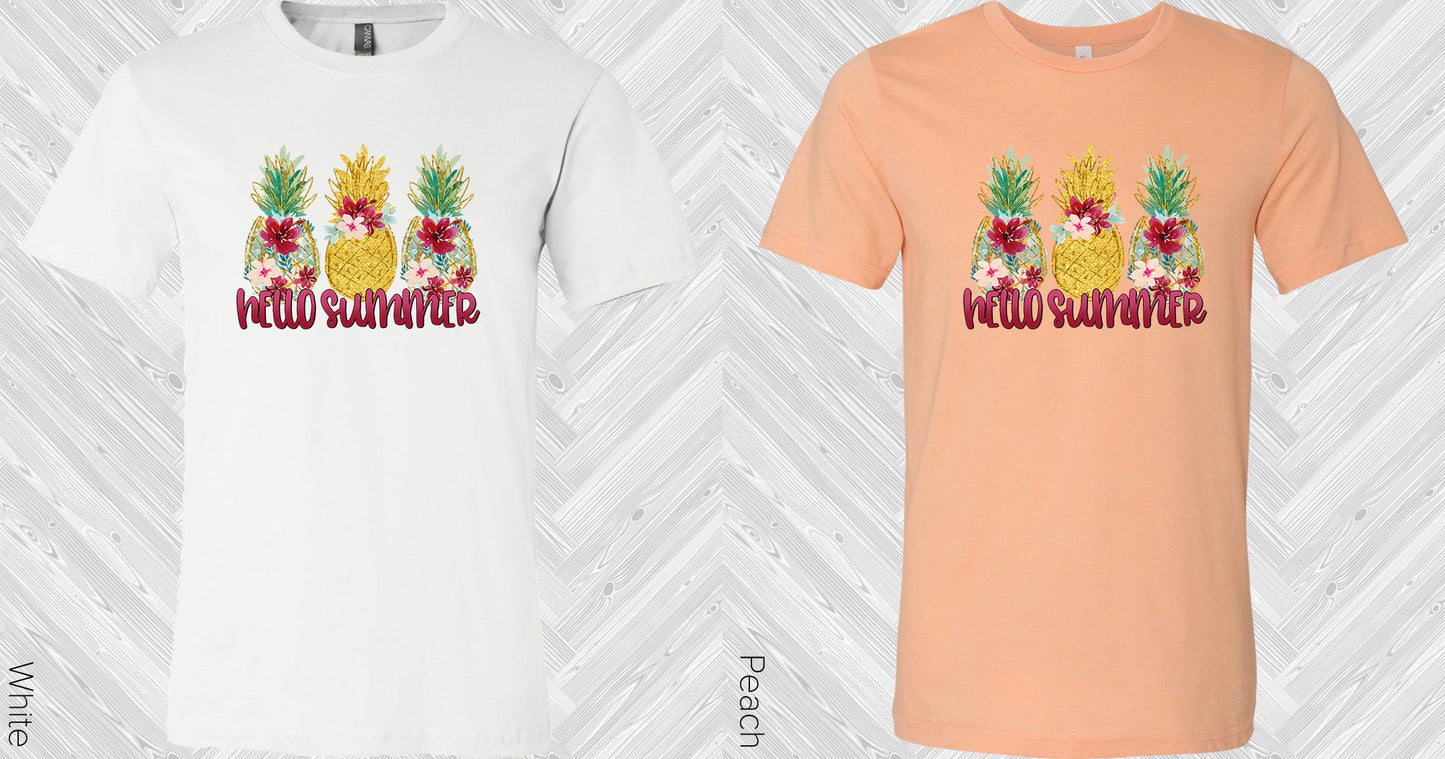 Hello Summer Graphic Tee Graphic Tee