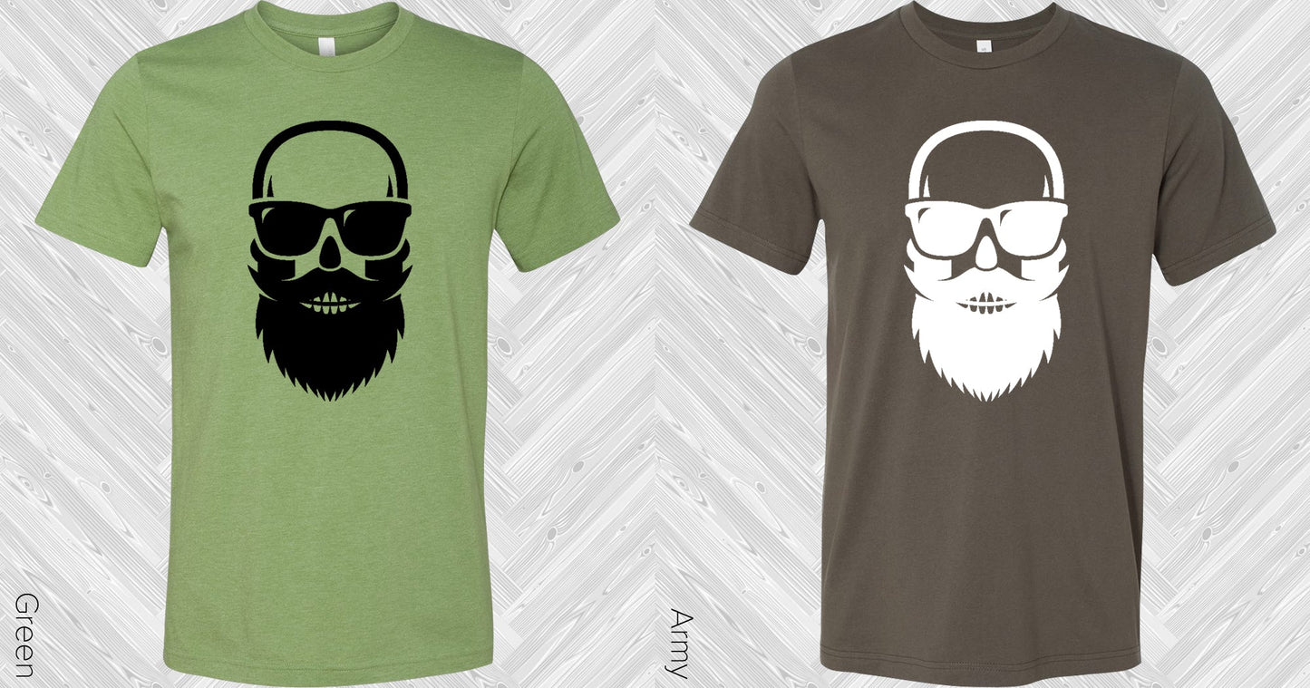 Hipster Skull Graphic Tee Graphic Tee
