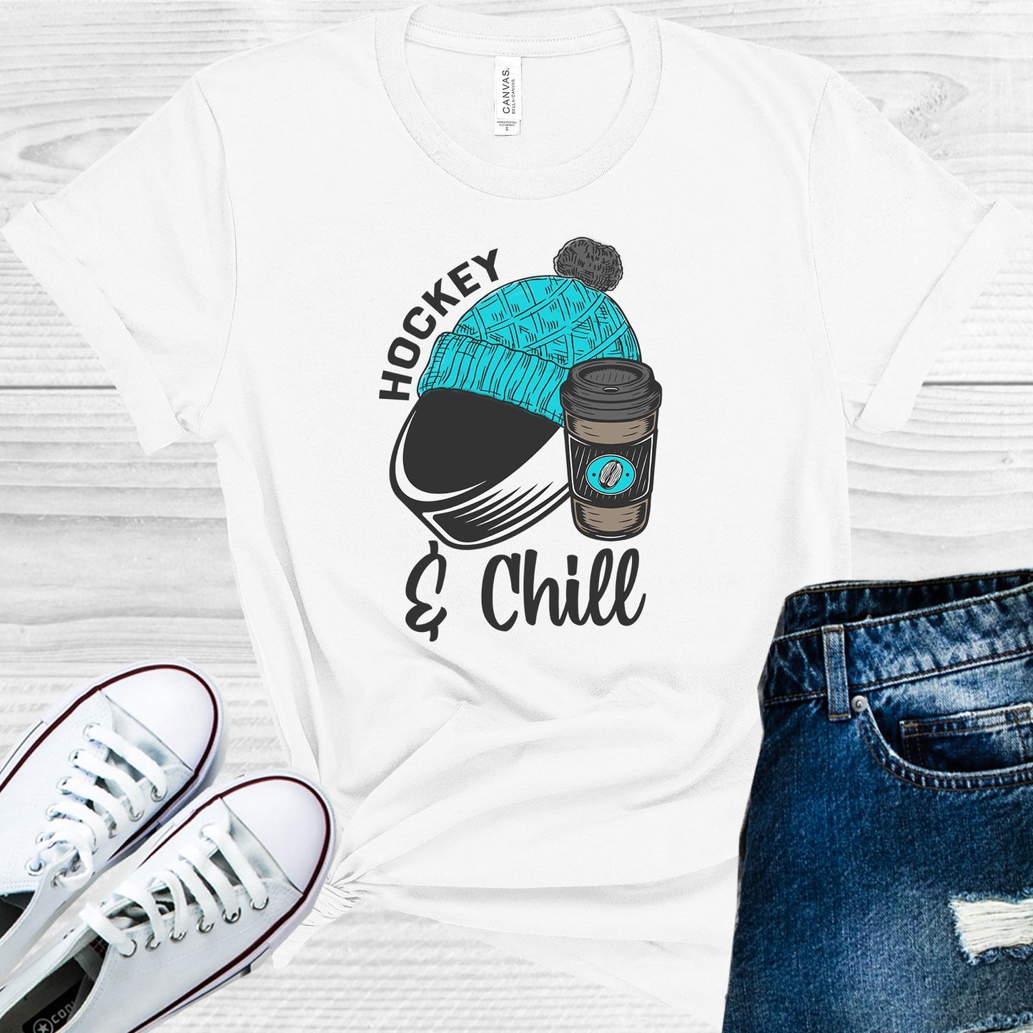 Hockey & Chill Graphic Tee Graphic Tee