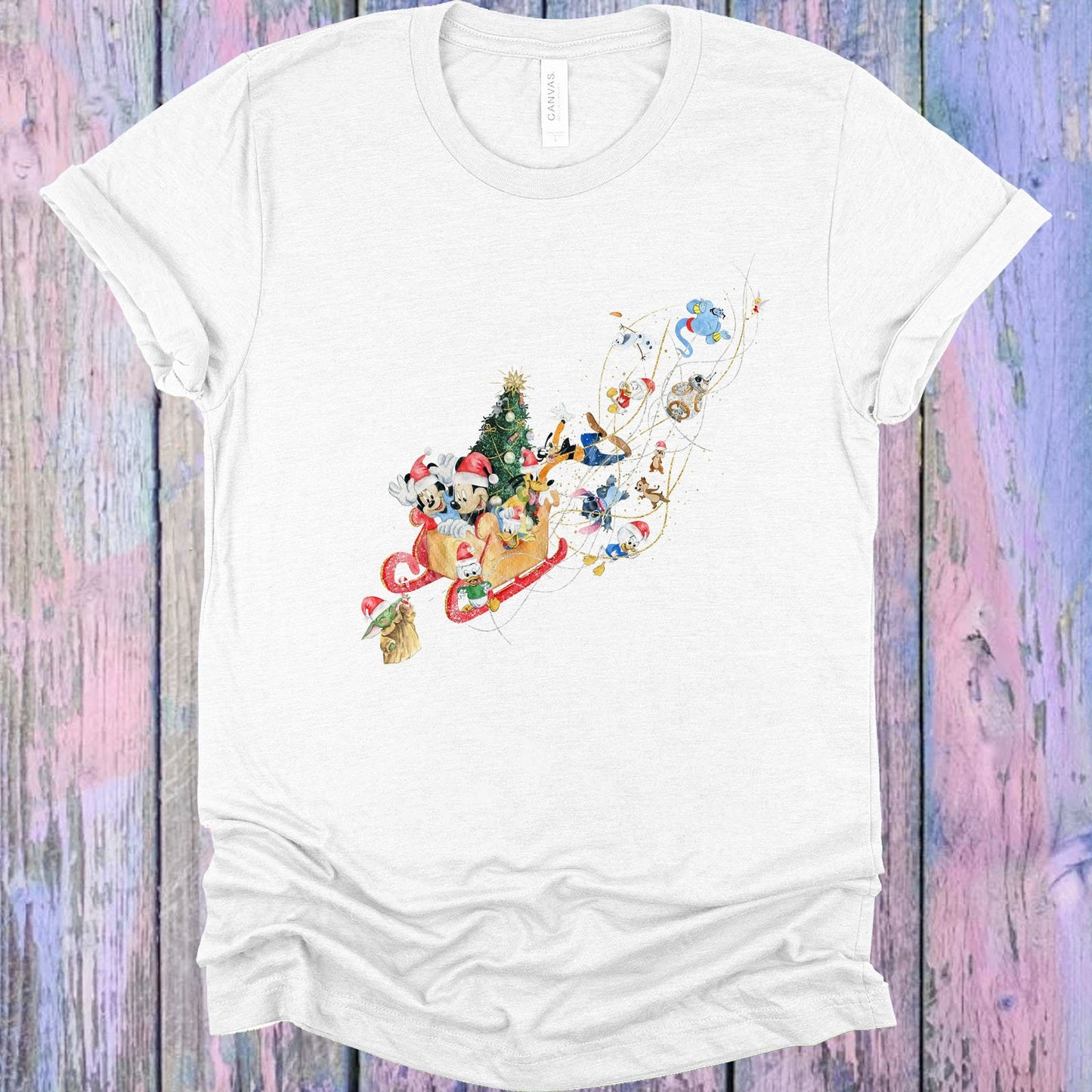 Holiday Sledding Graphic Tee Graphic Tee