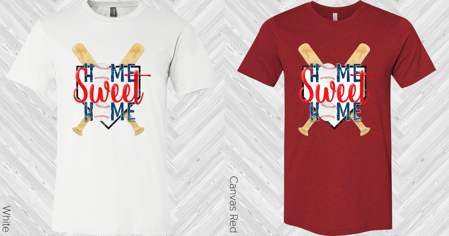 Home Sweet Baseball Graphic Tee Graphic Tee