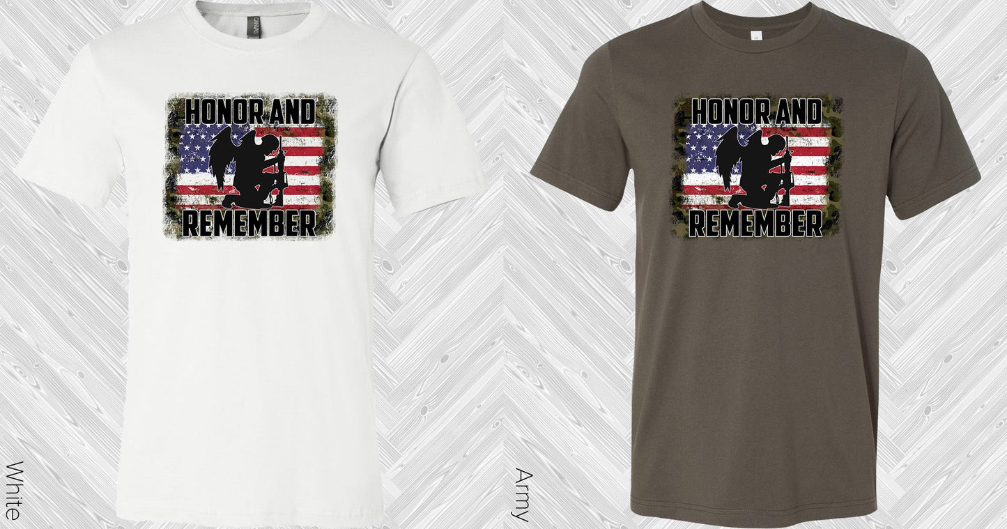 Honor And Remember Graphic Tee Graphic Tee
