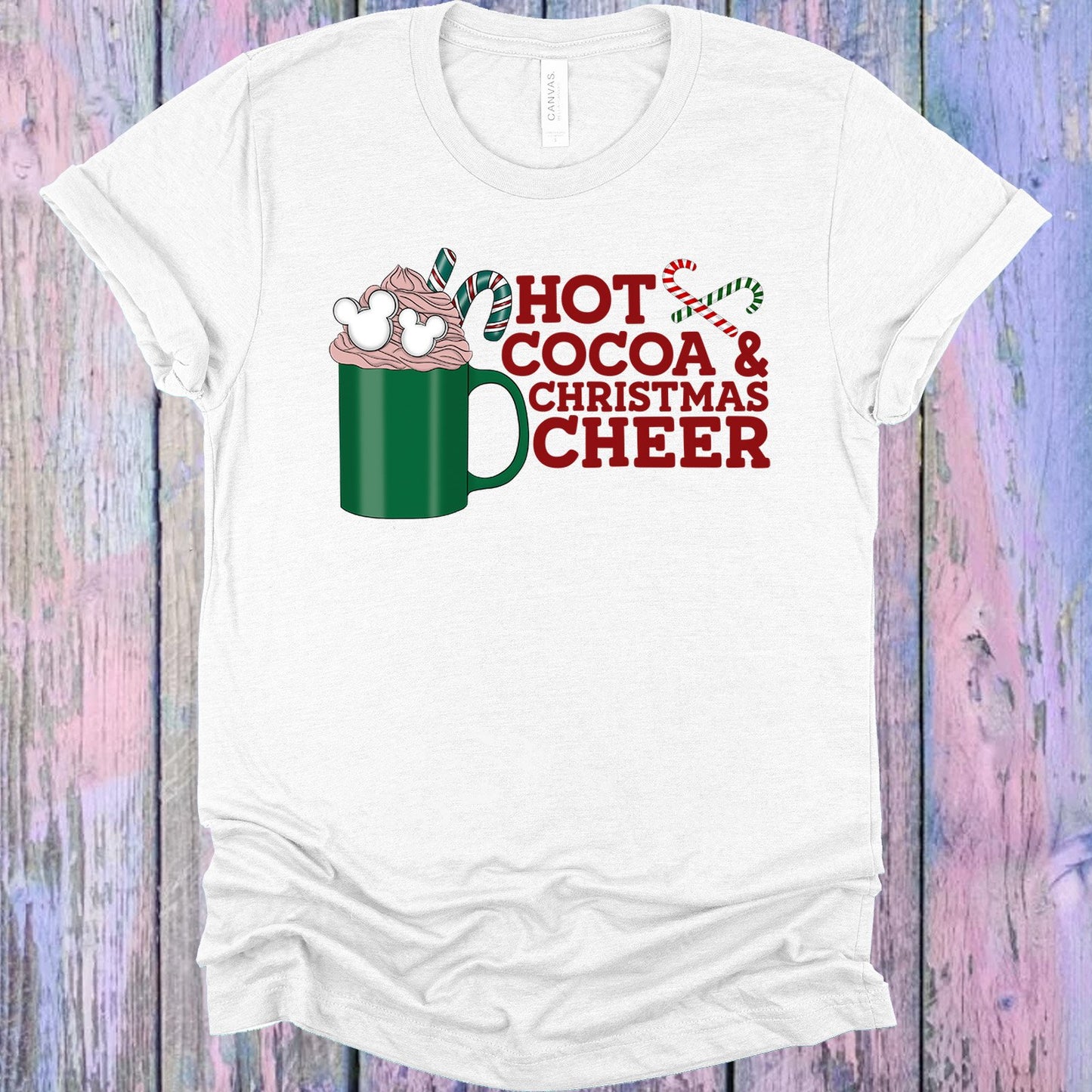 Hot Cocoa & Christmas Cheer Graphic Tee Graphic Tee