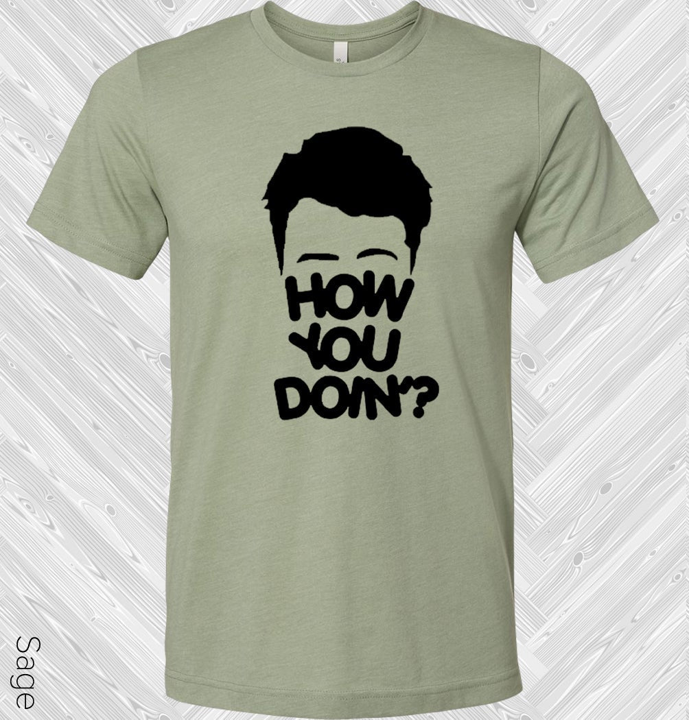 Friends: Joey How You Doin Graphic Tee Graphic Tee