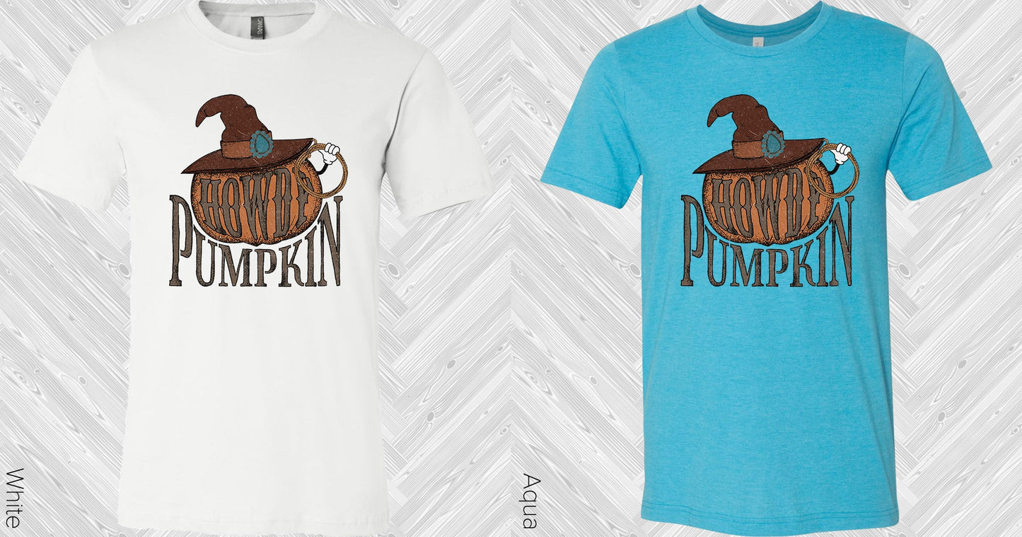 Howdy Pumpkin Graphic Tee Graphic Tee
