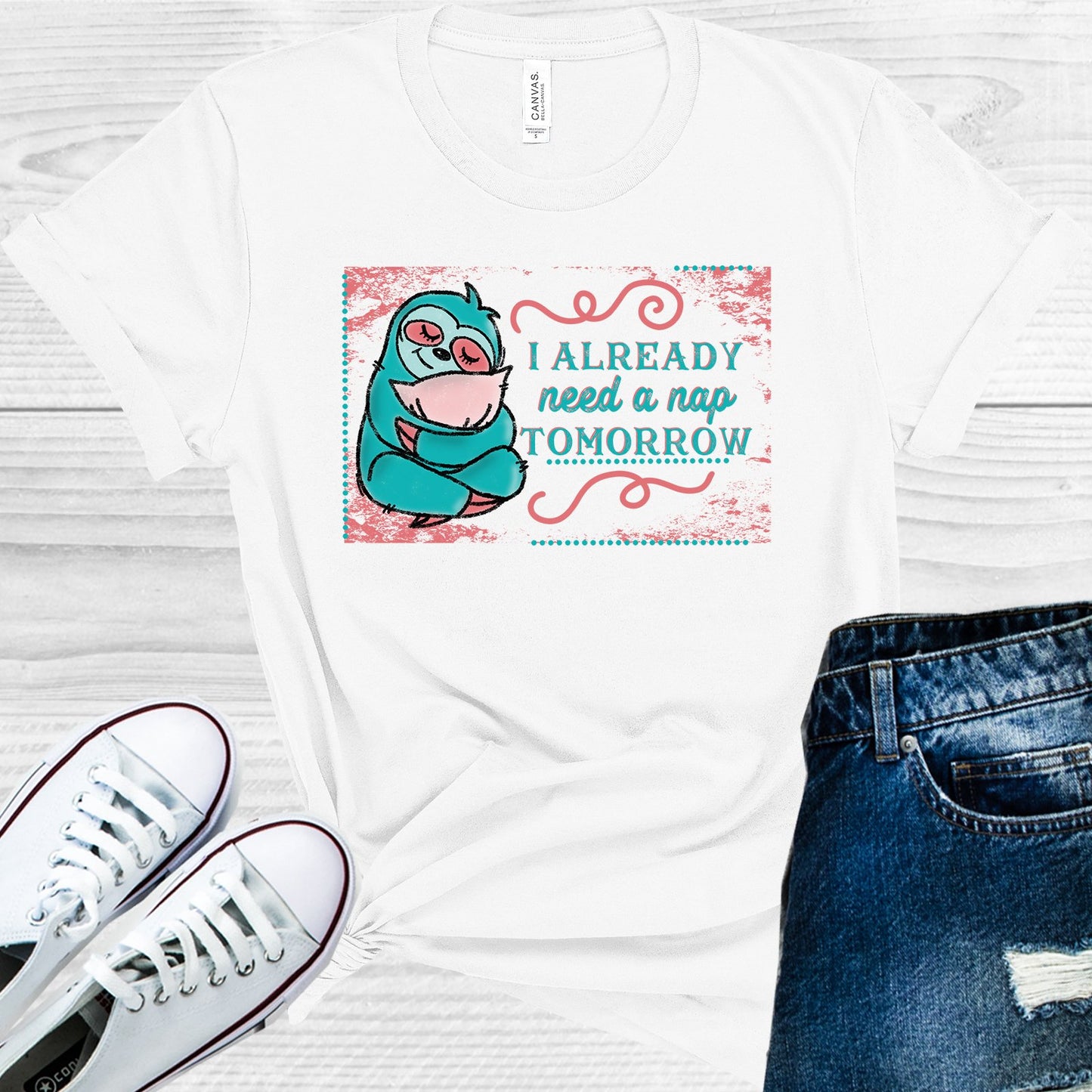 I Already Need A Nap Tomorrow Graphic Tee Graphic Tee