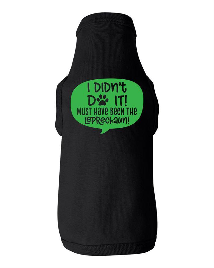 I Didnt Do It Dog Shirt