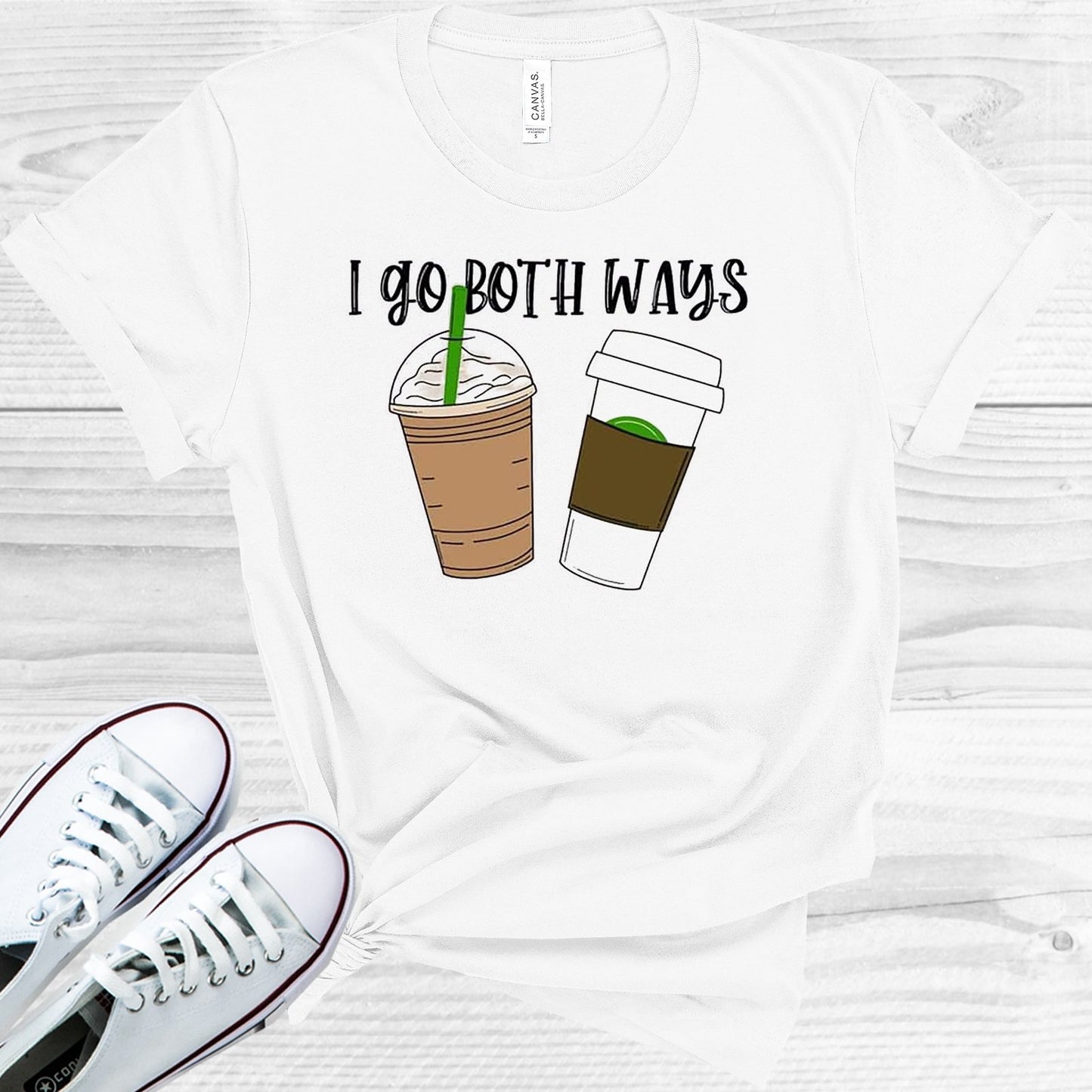 I Go Both Ways Graphic Tee Graphic Tee