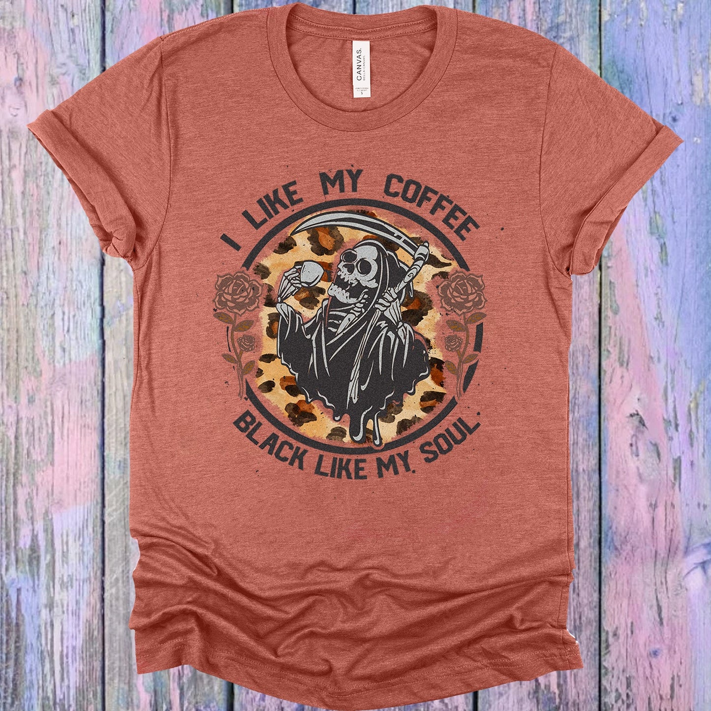 I Like My Coffee Black Soul Graphic Tee Graphic Tee